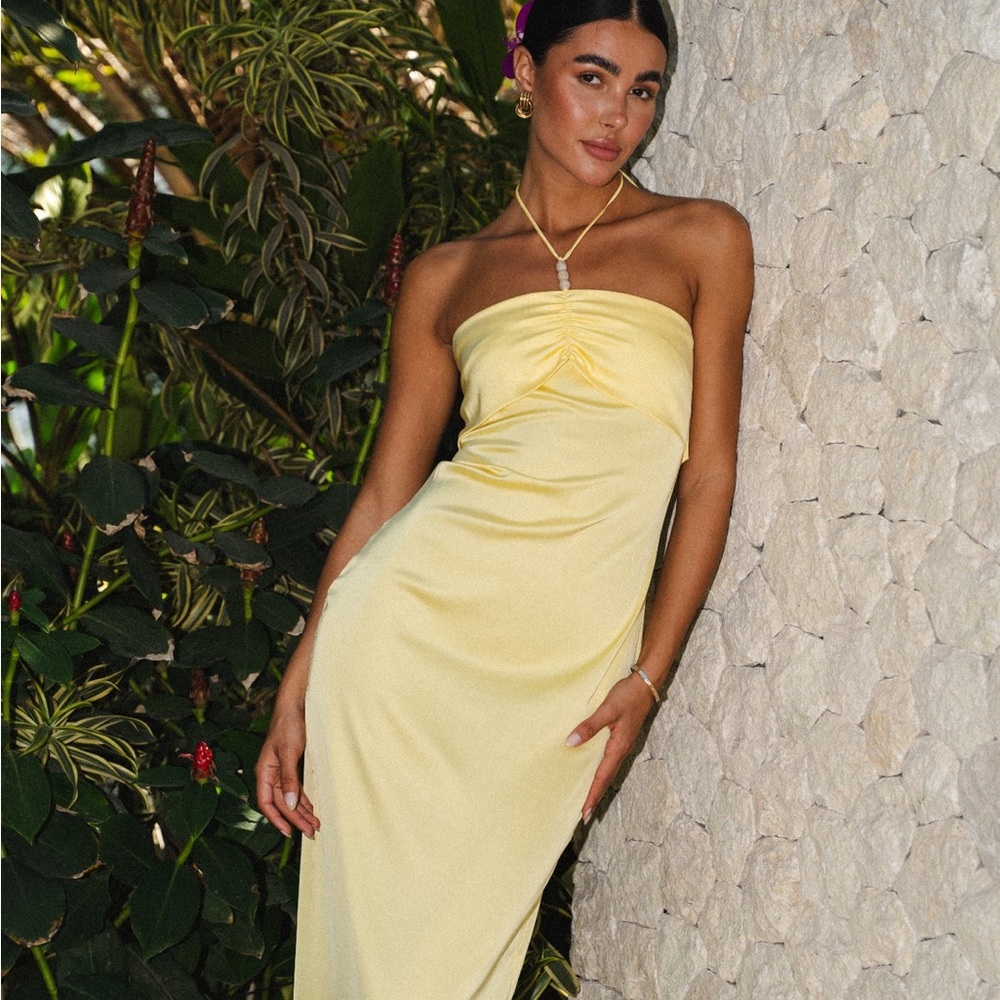 Rae Dress—Lemon from HNTR the Label